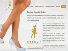 Tablet Screenshot of kribut.pl